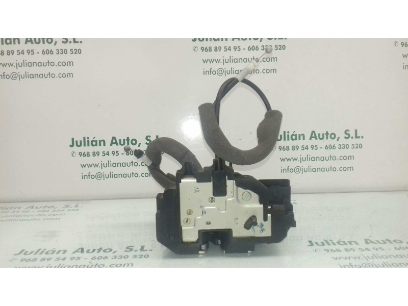 Recambio de cerradura puerta trasera izquierda para nissan juke (f15) acenta referencia OEM IAM  NEGRO 3 PINES