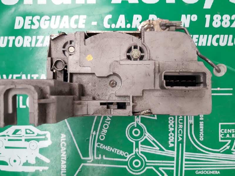 Recambio de cerradura puerta delantera derecha para peugeot 307 (s1) xt referencia OEM IAM 6PINES 6 PINES GRIS