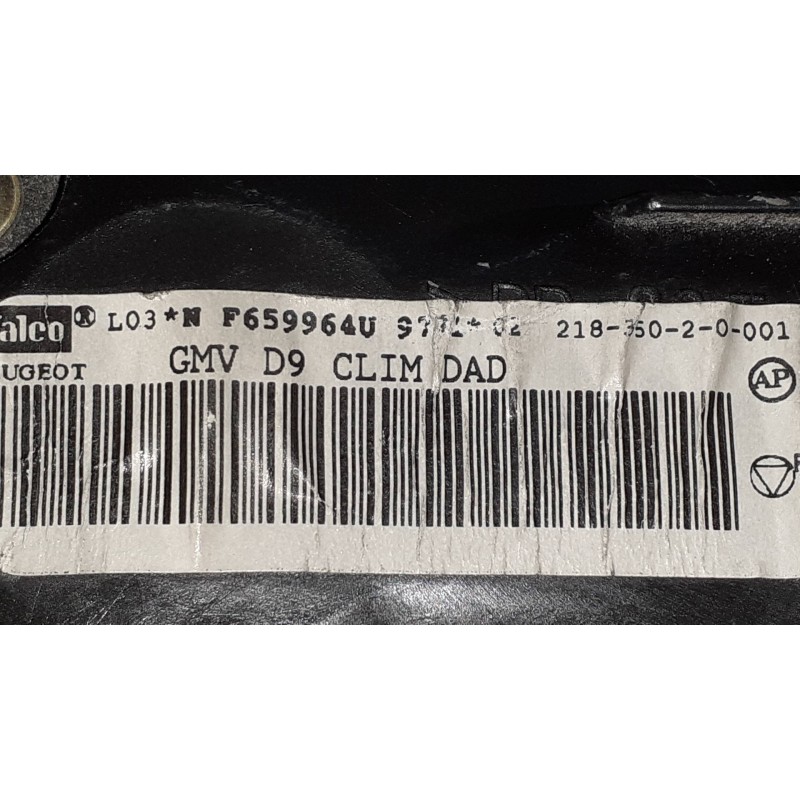 Recambio de ventilador calefaccion para opel movano chasis - volquete, largo 3.5t referencia OEM IAM F659964U NF659964U GMVD9CLI