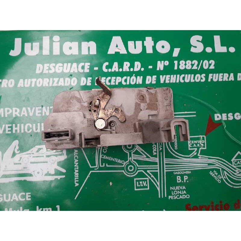 Recambio de cerradura puerta trasera izquierda para peugeot 307 break/sw (s2) sw pack referencia OEM IAM  3+1 PINES GRIS