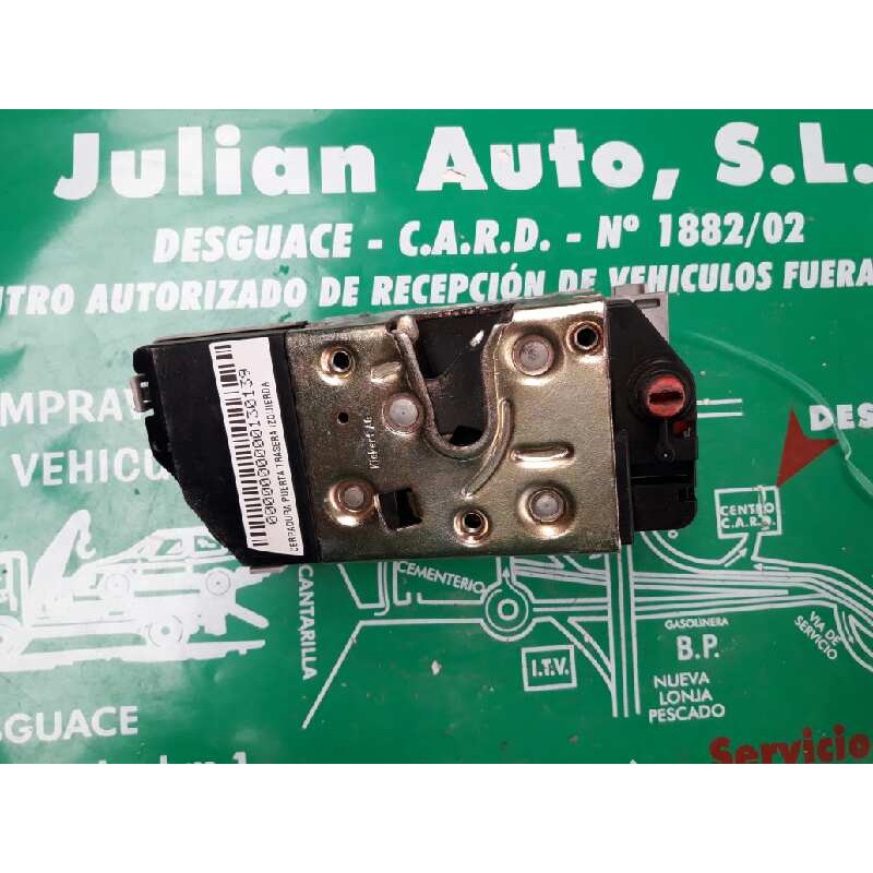 Recambio de cerradura puerta trasera izquierda para peugeot 307 break/sw (s2) sw pack referencia OEM IAM  3+1 PINES GRIS