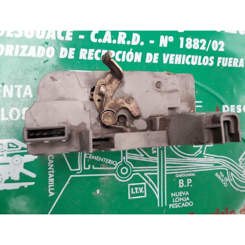 Recambio de cerradura puerta trasera izquierda para peugeot 307 (s1) xr referencia OEM IAM 3+1PINES 3+1 PINES GRIS