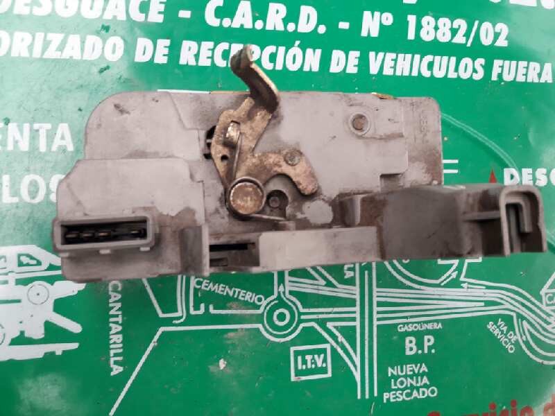 Recambio de cerradura puerta trasera izquierda para peugeot 307 (s1) xr referencia OEM IAM 3+1PINES 3+1 PINES GRIS