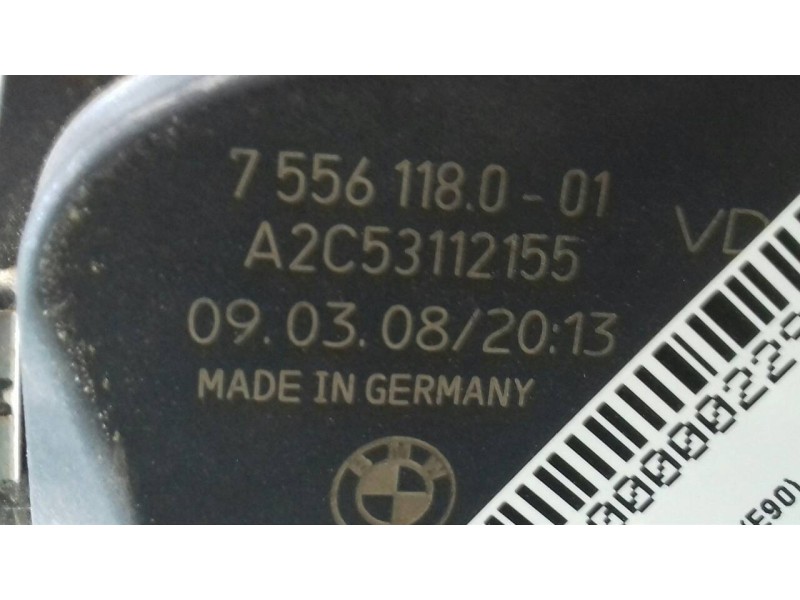 Recambio de caja mariposa para bmw serie 3 berlina (e90) 330i referencia OEM IAM 7556118001 A2C53112155 VDO
