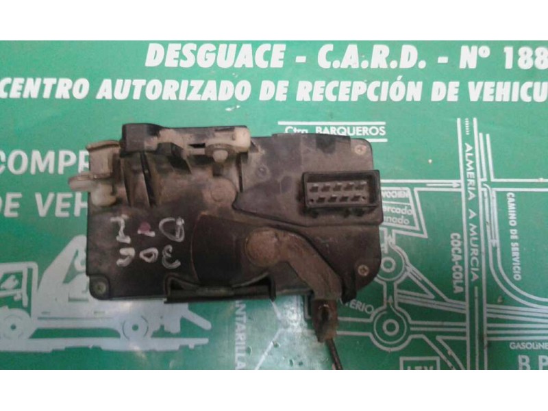 Recambio de cerradura puerta delantera izquierda para peugeot 306 berlina 3/4/5 puertas (s2) xs referencia OEM IAM 5+4PINES 5+4 