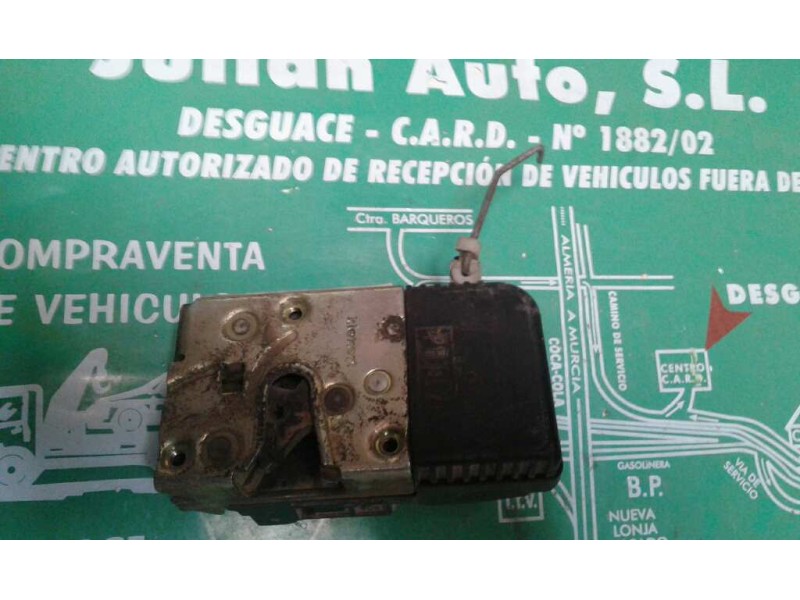 Recambio de cerradura puerta delantera izquierda para peugeot 306 berlina 3/4/5 puertas (s2) xs referencia OEM IAM 5+4PINES 5+4 