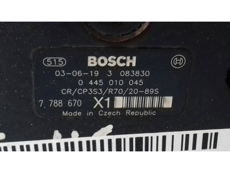 Recambio de bomba inyeccion para bmw serie 3 berlina (e46) 320d referencia OEM IAM 0445010045 7788670 BOSCH