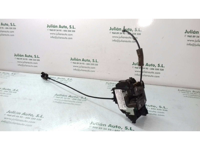 Recambio de cerradura puerta delantera derecha para renault clio iii expression referencia OEM IAM  NEGRO 4 PINES