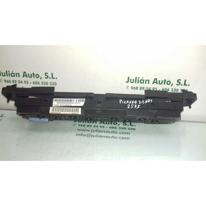 Recambio de cuadro instrumentos para citroen xsara picasso 2.0 hdi exclusive referencia OEM IAM 965166380 87001377 VDO