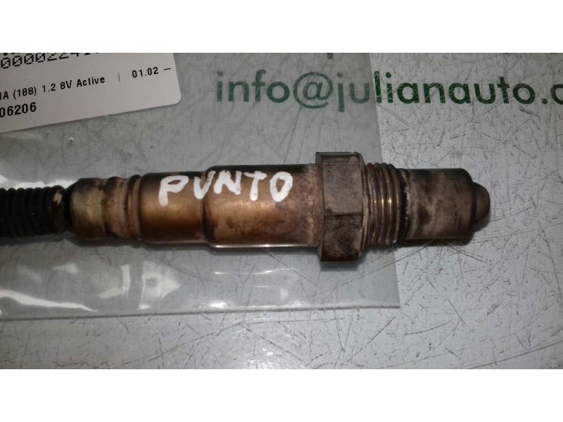 Recambio de sonda lambda para fiat punto berlina (188) 1.2 8v active referencia OEM IAM 0258006206  4 PINES
