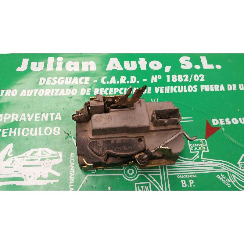 Recambio de cerradura puerta delantera izquierda para peugeot 306 berlina 3/4/5 puertas (s2) referencia OEM IAM  4+2 PINES GRIS
