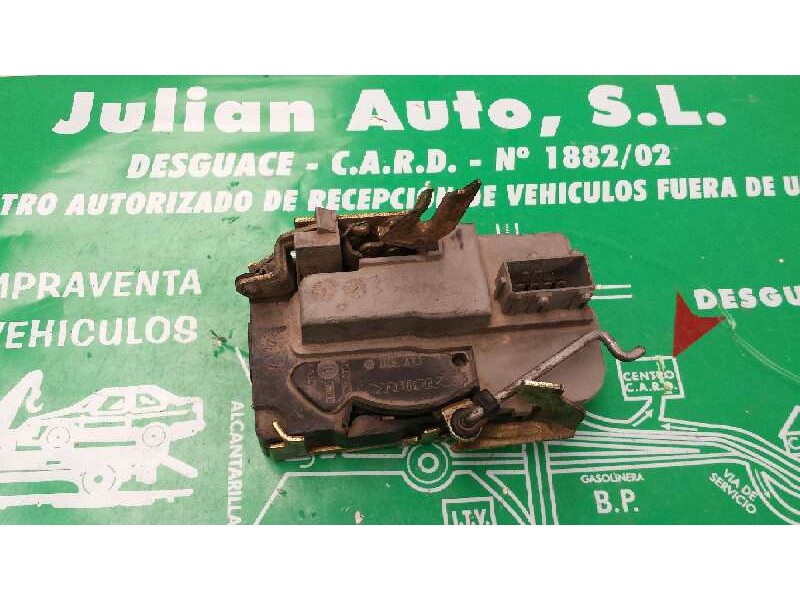 Recambio de cerradura puerta delantera izquierda para peugeot 306 berlina 3/4/5 puertas (s2) referencia OEM IAM  4+2 PINES GRIS