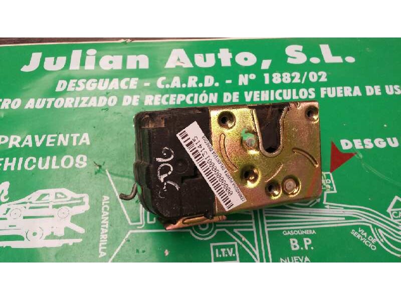 Recambio de cerradura puerta delantera izquierda para peugeot 306 berlina 3/4/5 puertas (s2) referencia OEM IAM  4+2 PINES GRIS