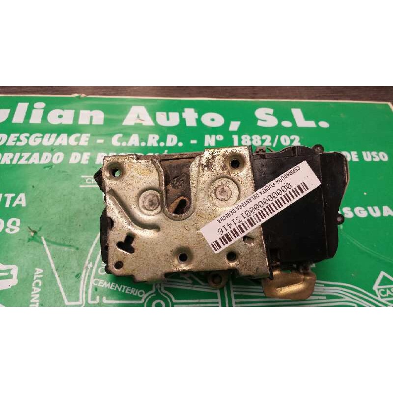 Recambio de cerradura puerta delantera derecha para citroen xsara berlina referencia OEM IAM 4+2PINES 4+2 PINES GRIS