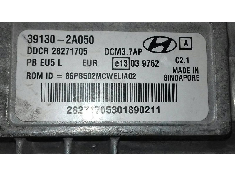 Recambio de centralita motor uce para hyundai i20 classic referencia OEM IAM 391302A050 28271705 DELPHI