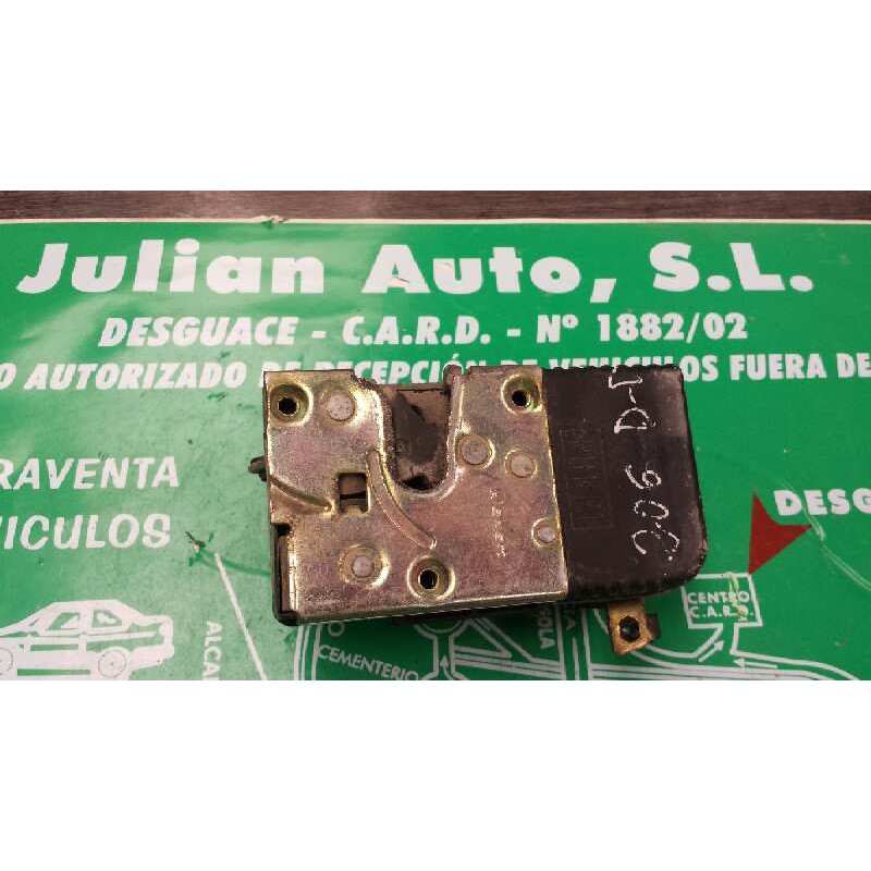 Recambio de cerradura puerta delantera derecha para peugeot 206 berlina referencia OEM IAM 5+4PINES 5+4 PINES GRIS