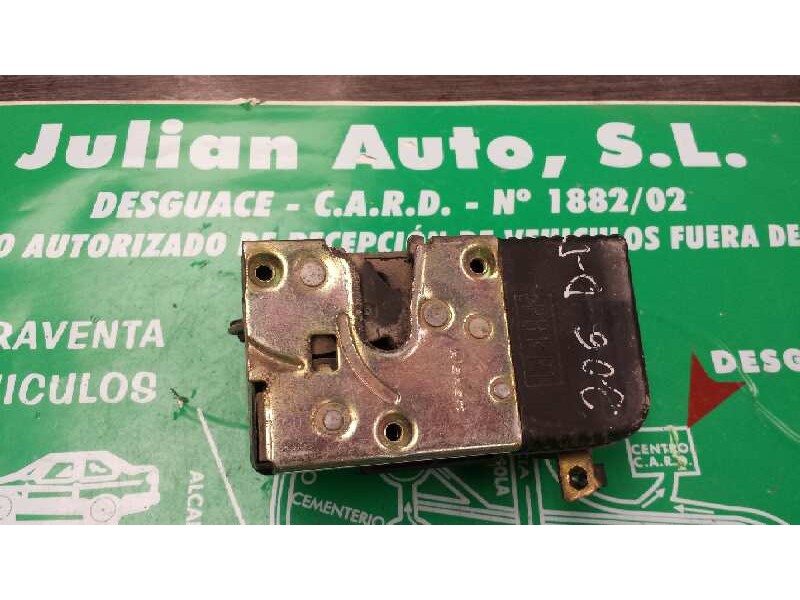 Recambio de cerradura puerta delantera derecha para peugeot 206 berlina referencia OEM IAM 5+4PINES 5+4 PINES GRIS