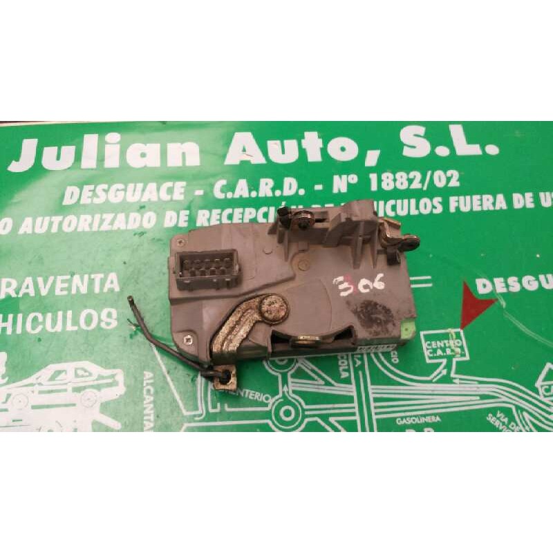 Recambio de cerradura puerta delantera derecha para peugeot 306 berlina 3/5 puertas (s1) referencia OEM IAM 5+4PINES 5+4 PINES G