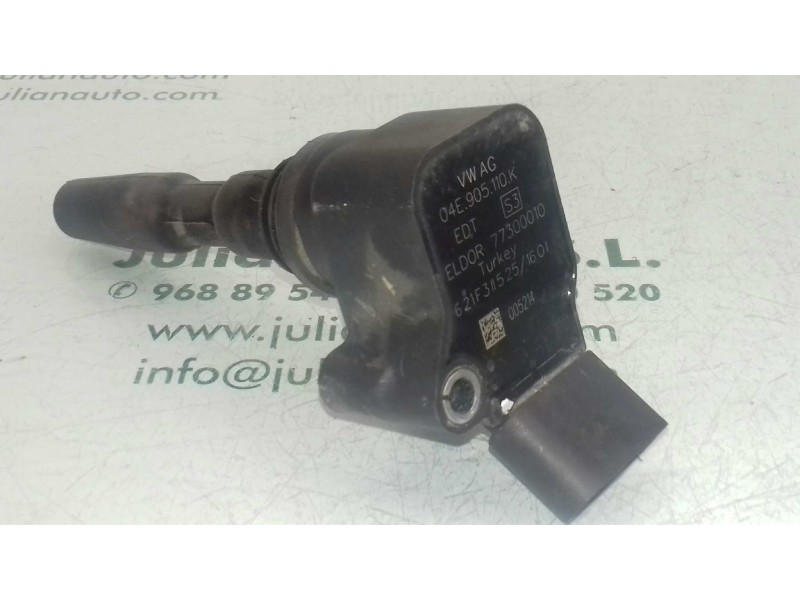 Recambio de bobina encendido para seat leon (5f1) reference referencia OEM IAM 04E905110K 77300010 ELDOR