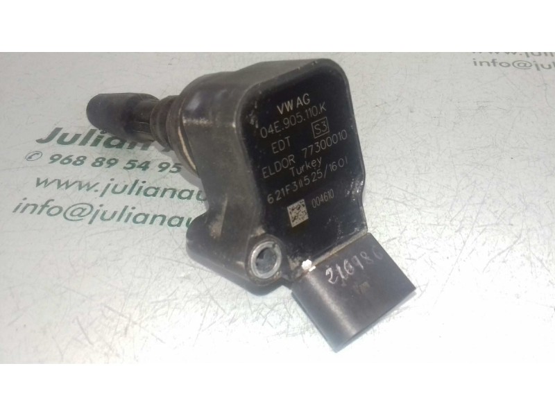 Recambio de bobina encendido para seat leon (5f1) reference referencia OEM IAM 04E905110K 77300010 ELDOR