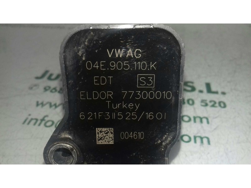 Recambio de bobina encendido para seat leon (5f1) reference referencia OEM IAM 04E905110K 77300010 ELDOR