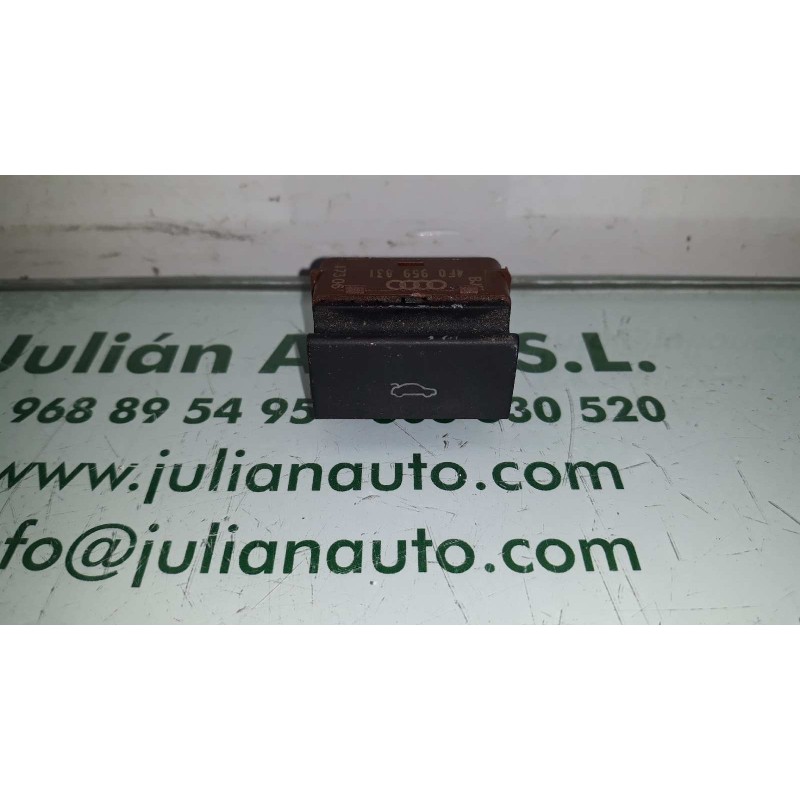 Recambio de interruptor para audi a6 berlina (4f2) 3.0 tdi quattro (171kw) referencia OEM IAM 4F0959831  APERTURA MALETERO