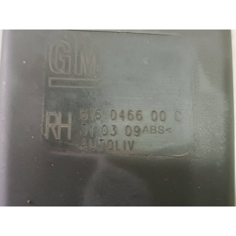 Recambio de pretensor airbag derecho para opel corsa d referencia OEM IAM 4941217970 616046600 GM