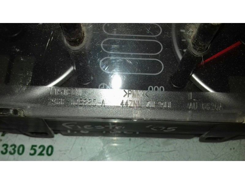 Recambio de cuadro instrumentos para ford fiesta (cbk) ambiente referencia OEM IAM 4S6F10841A 44ZNMZU253 