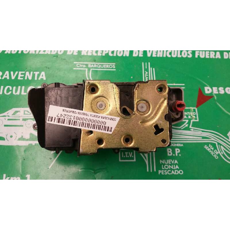 Recambio de cerradura puerta trasera izquierda para citroen saxo referencia OEM IAM 3+1PINES 3+1 PINES GRIS