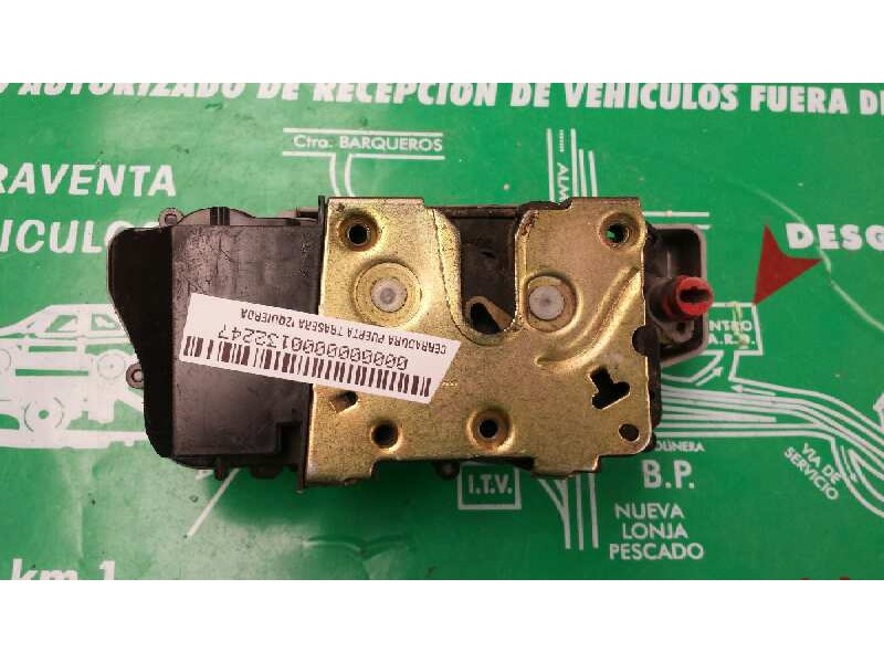Recambio de cerradura puerta trasera izquierda para citroen saxo referencia OEM IAM 3+1PINES 3+1 PINES GRIS