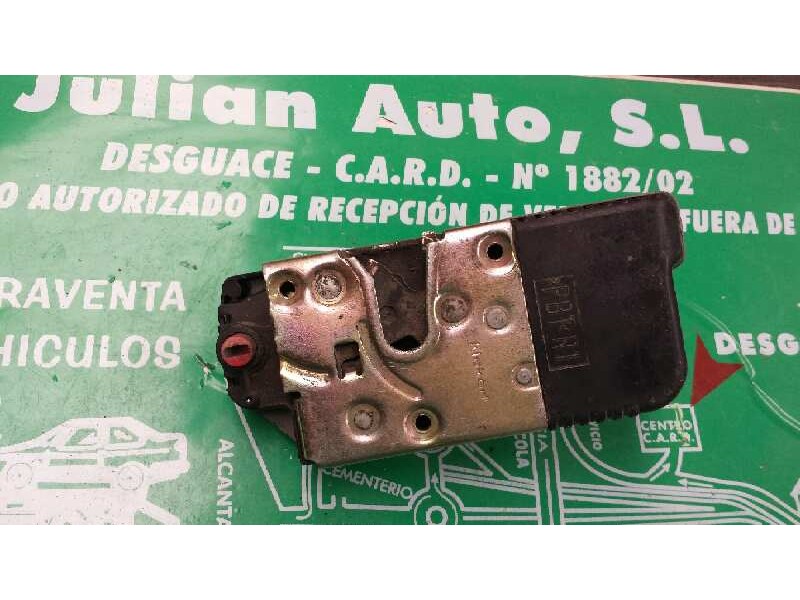 Recambio de cerradura puerta trasera derecha para peugeot 306 berlina 4 puertas (s1) referencia OEM IAM 5PINES 5 PINES GRIS
