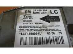 Recambio de centralita airbag para opel corsa c essentia referencia OEM IAM 24439954 LCT1358034L TEMIC 2