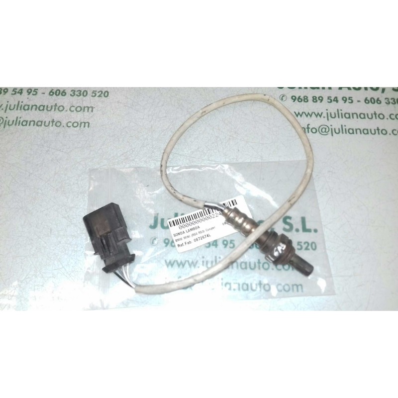 Recambio de sonda lambda para bmw mini (r50,r53) cooper referencia OEM IAM 0872674L  4 PINES