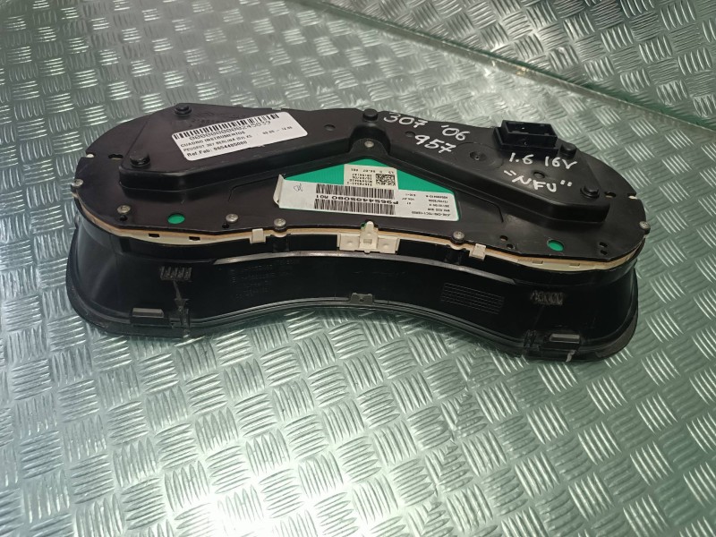 Recambio de cuadro instrumentos para peugeot 307 berlina (s2) xs referencia OEM IAM 9654485080 216775064 JOHNSON CONTROLS