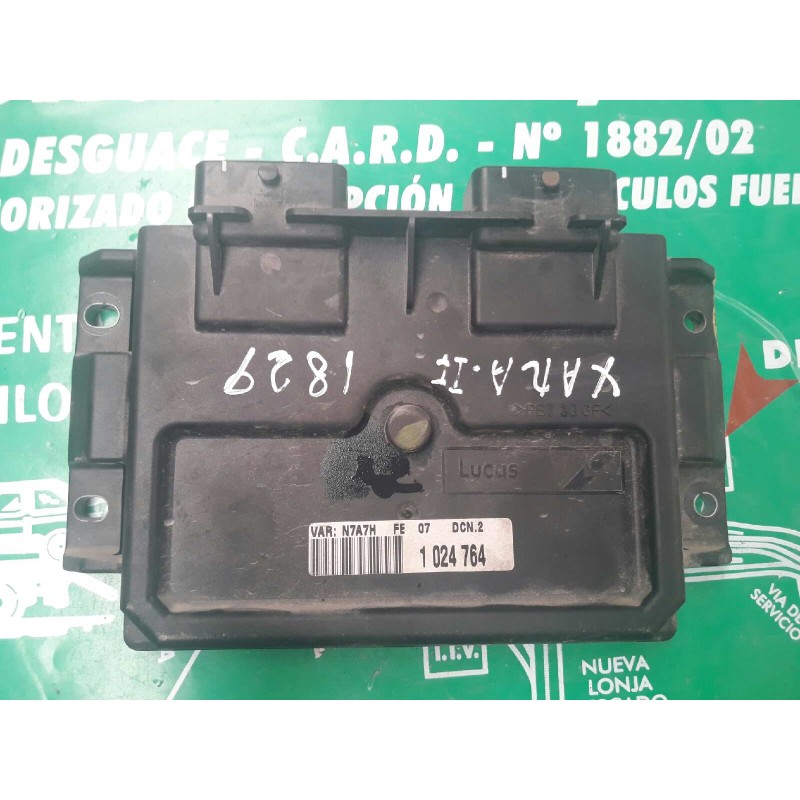 Recambio de centralita motor uce para citroen xsara berlina 1.9 d sx referencia OEM IAM 9639587680 R04080023D 9643294980