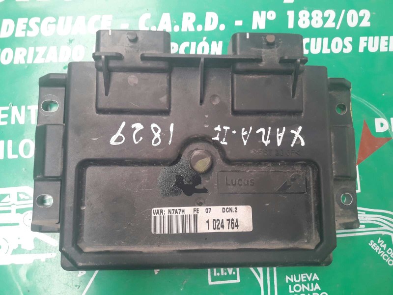 Recambio de centralita motor uce para citroen xsara berlina 1.9 d sx referencia OEM IAM 9639587680 R04080023D 9643294980
