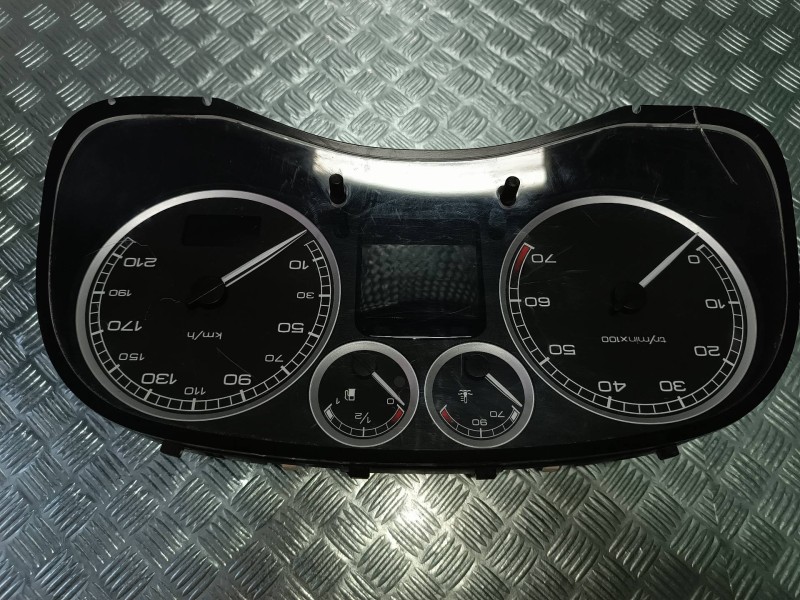 Recambio de cuadro instrumentos para peugeot 307 (s1) xr clim plus referencia OEM IAM 9647538280 216518625 JOHNSON CONTROLS