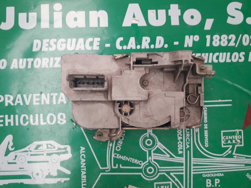 Recambio de cerradura puerta delantera derecha para citroen c5 berlina referencia OEM IAM 6PINES 6 PINES GRIS