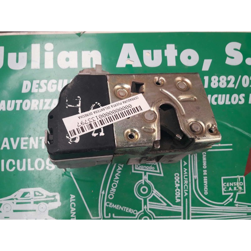 Recambio de cerradura puerta delantera derecha para citroen c5 berlina referencia OEM IAM 6PINES 6 PINES GRIS