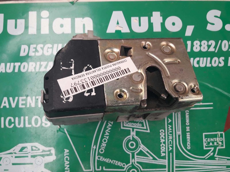 Recambio de cerradura puerta delantera derecha para citroen c5 berlina referencia OEM IAM 6PINES 6 PINES GRIS