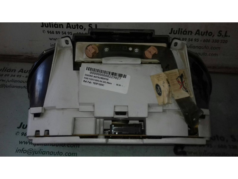 Recambio de cuadro instrumentos para ford fiesta berlina (dx) básico referencia OEM IAM YS6F10841 44ZU174AU VISTEON