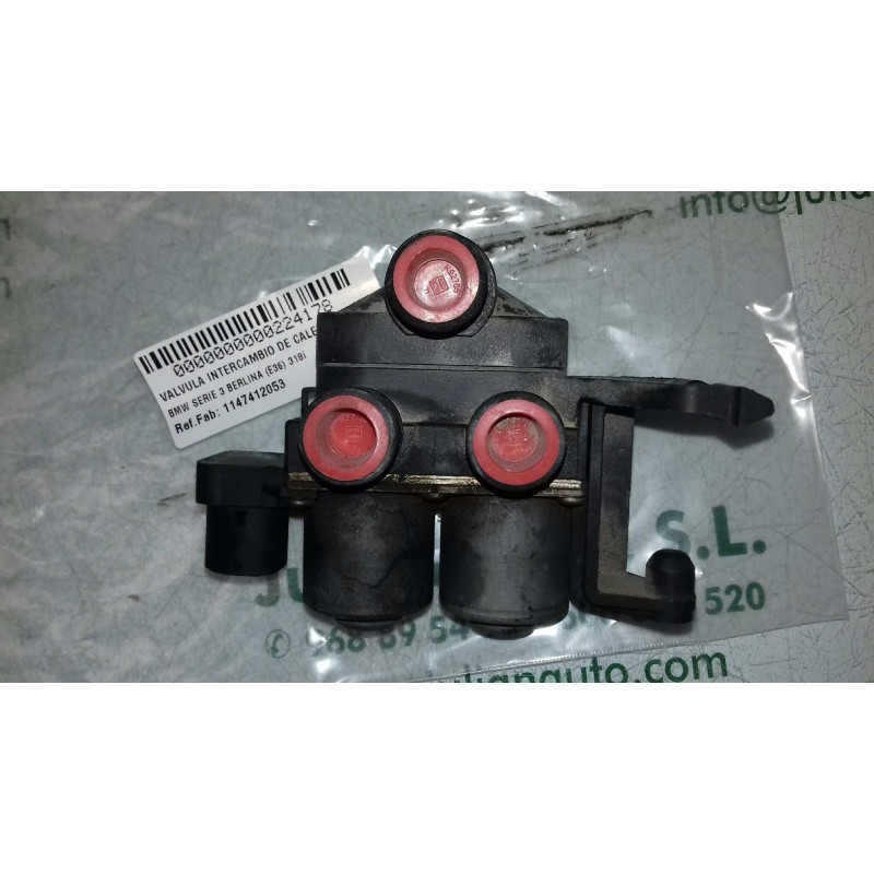 Recambio de valvula intercambio de calefaccion para bmw serie 3 berlina (e36) 318i referencia OEM IAM 1147412053  3 PINES
