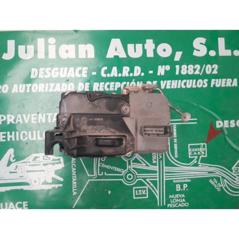 Recambio de cerradura puerta delantera derecha para peugeot 307 break/sw (s2) sw pack referencia OEM IAM 6PINES 6 PINES GRIS