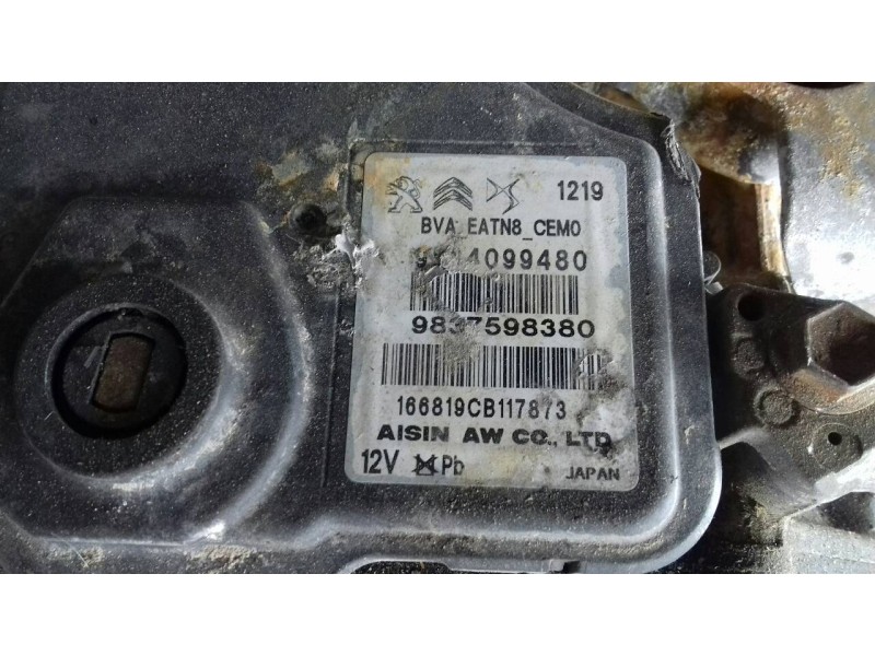 Recambio de caja cambios para peugeot 3008 allure referencia OEM IAM 20HT10 9837598380 AUTOMATICA