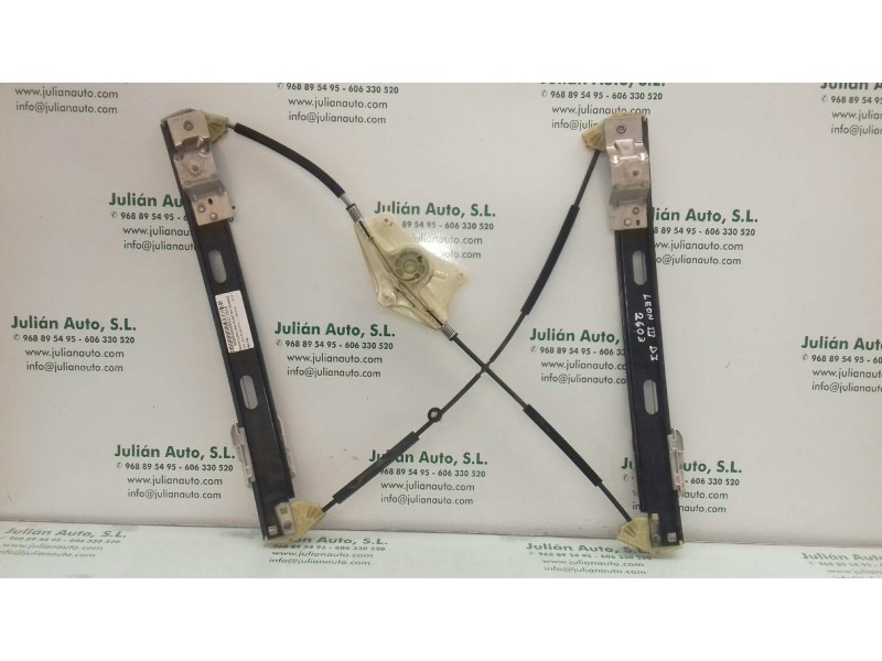 Recambio de elevalunas delantero izquierdo para seat leon (5f1) reference referencia OEM IAM 5F4837461D  ELECTRICO