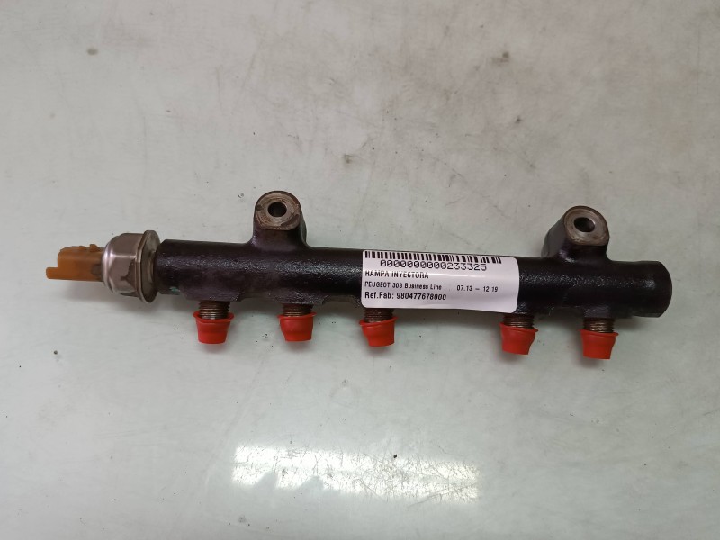 Recambio de rampa inyectora para peugeot 308 business line referencia OEM IAM 980477678000 9804776780 171984203