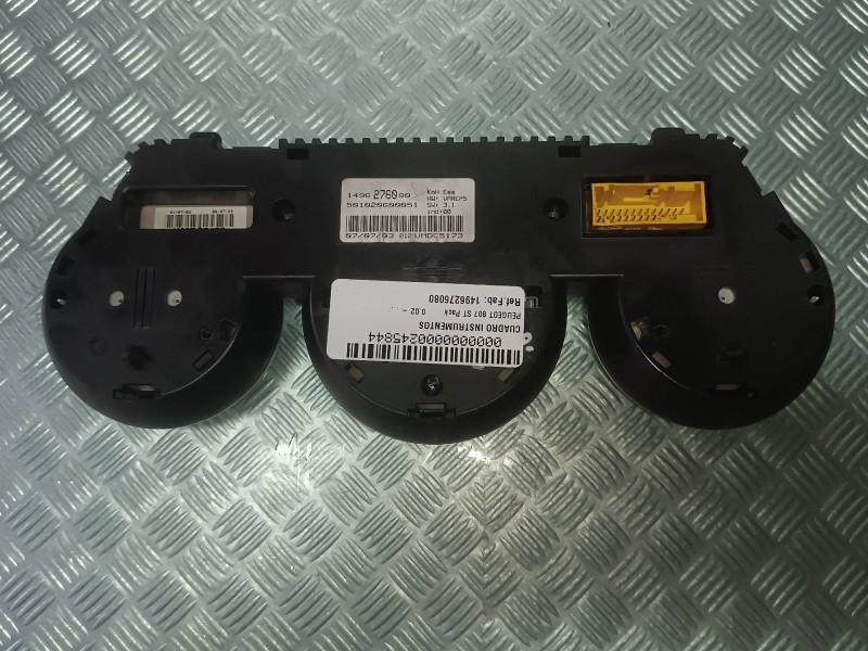 Recambio de cuadro instrumentos para peugeot 807 st pack referencia OEM IAM 1496276080 UMDC5173 MAGNETI MARELLI