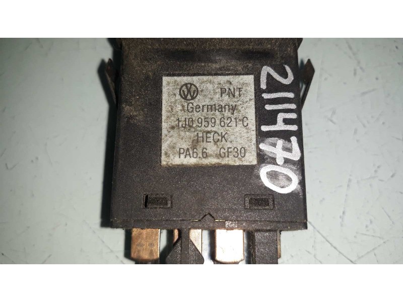 Recambio de interruptor para volkswagen golf iv berlina (1j1) básico referencia OEM IAM 1J0959621C  LUNA TERMICA