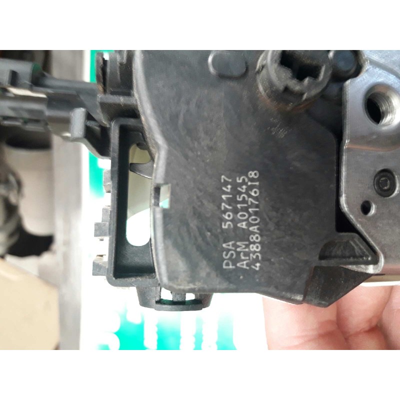 Recambio de cerradura puerta delantera derecha para peugeot 308 confort referencia OEM IAM 567147 A01545 4388A0176I8
