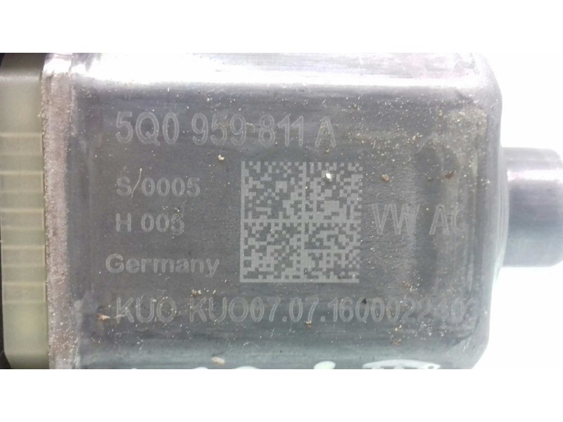 Recambio de motor elevalunas trasero izquierdo para seat leon (5f1) fr referencia OEM IAM 5Q0959811ASE1 0130822725 5 PINES